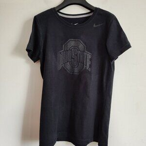 Ladies SZ L Ohio State University Black T-Shirt